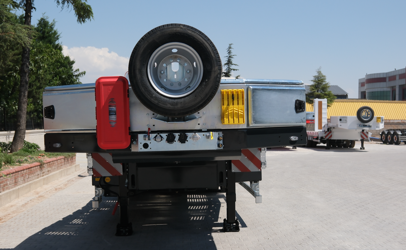 3 Dingilli Sabit Lowbed